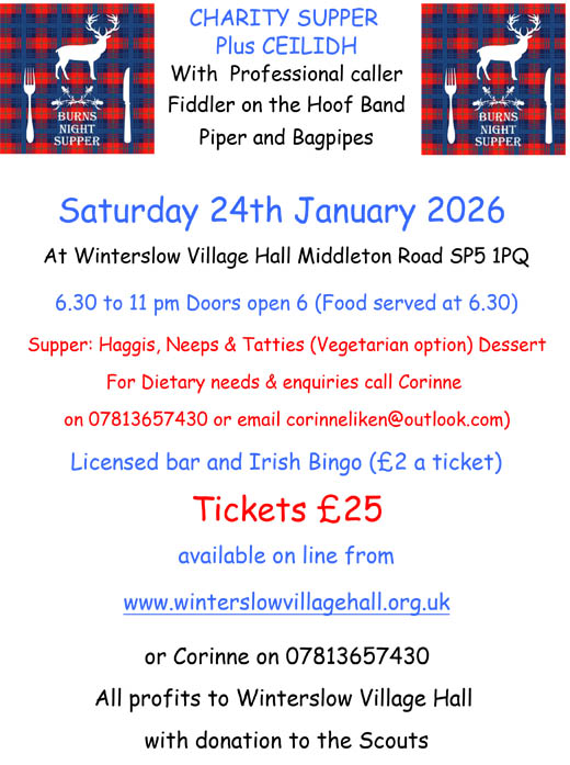 Winterslow Village Hall Events